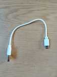 Kabel / kabelek micro USB. Kabel USB-Micro. Krótki, nowy.