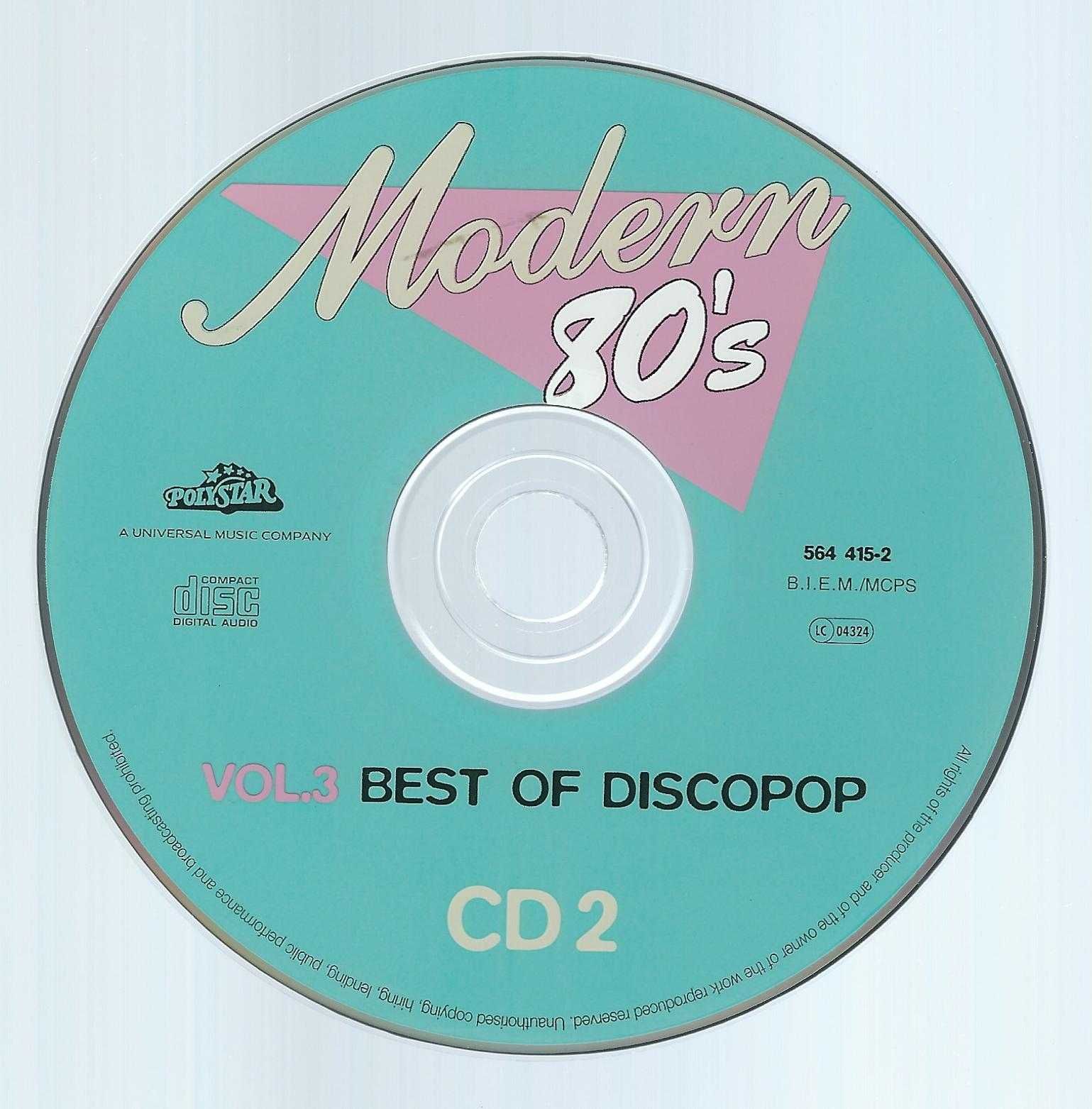 2 CD Modern 80's - The Best Of Discopop Vol. 3 (1999) (Polystar)