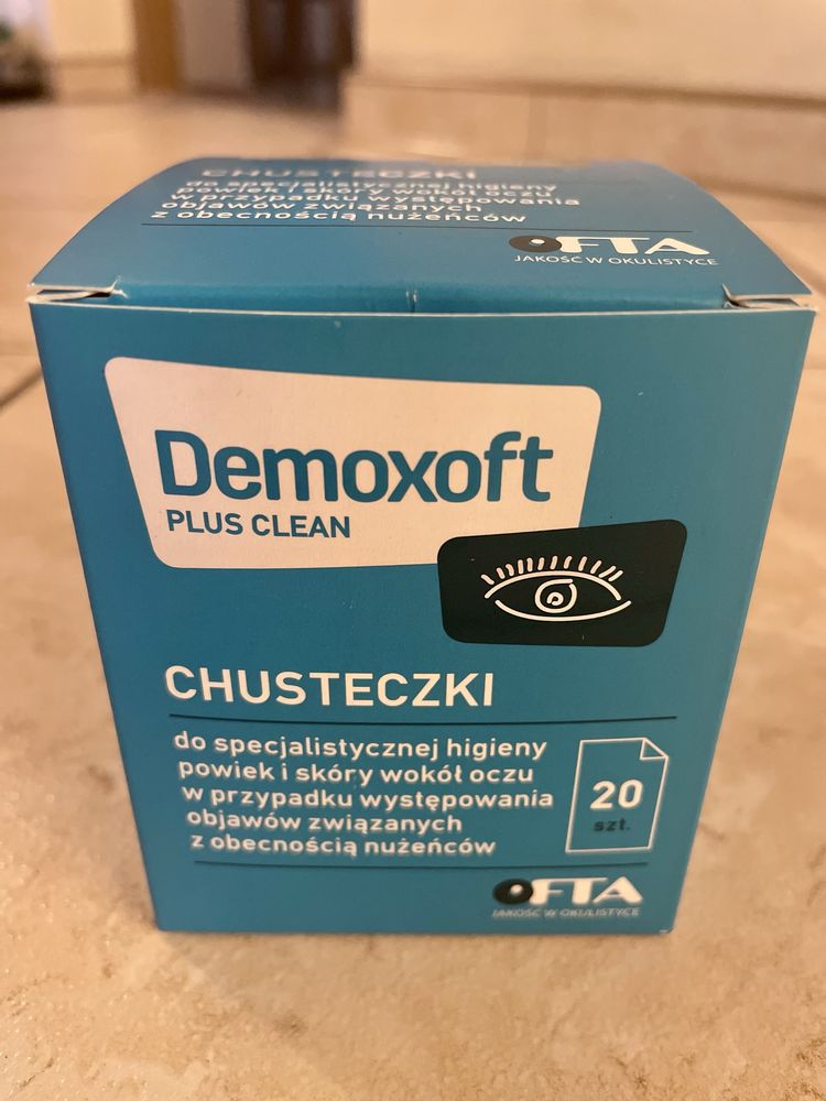 Demoxoft Clean Plus chusteczki