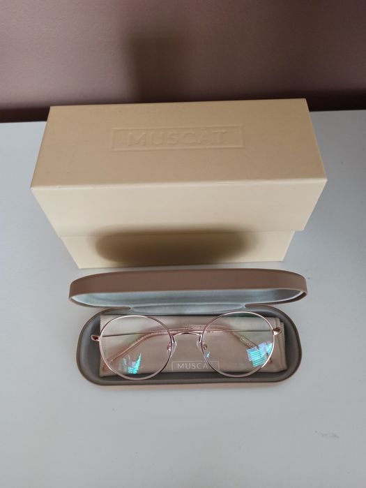 Nowe okulary korekcyjne damskie Muscat modne oprawki w stylu aesthetic