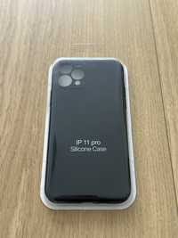 Чорний силіконовий чохол на Iphone 11pro Silicone Case