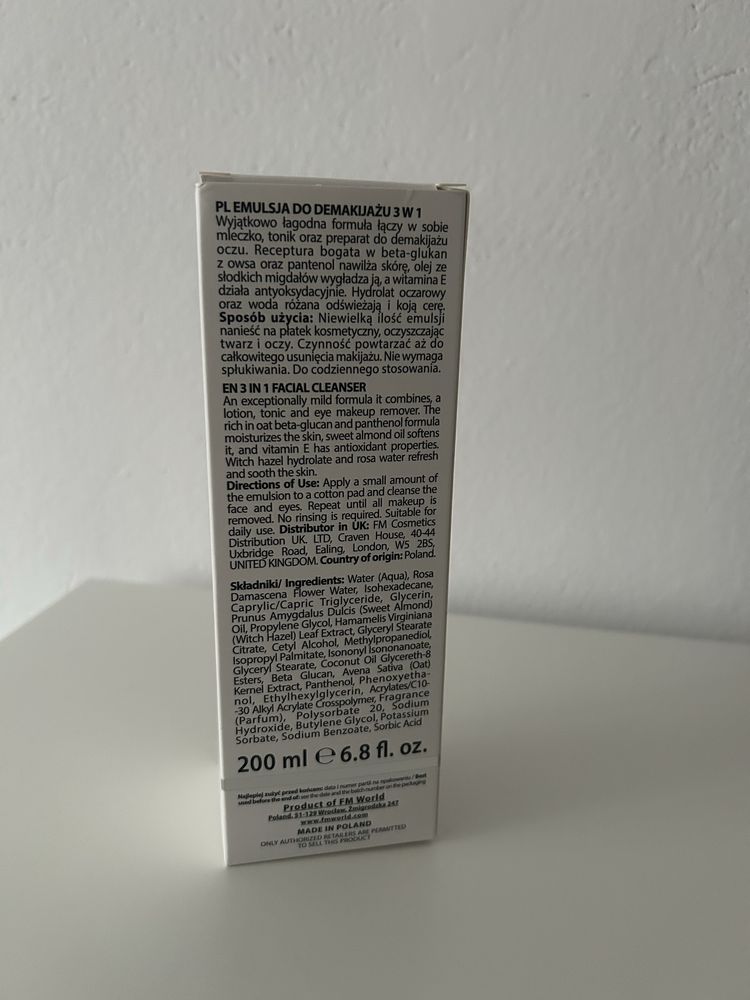 Emulsja do demakijażu 3 in 1