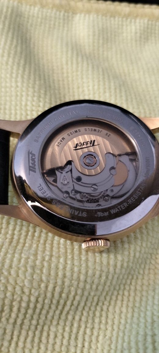 Tissot Visodate Heritage Gold PVD
