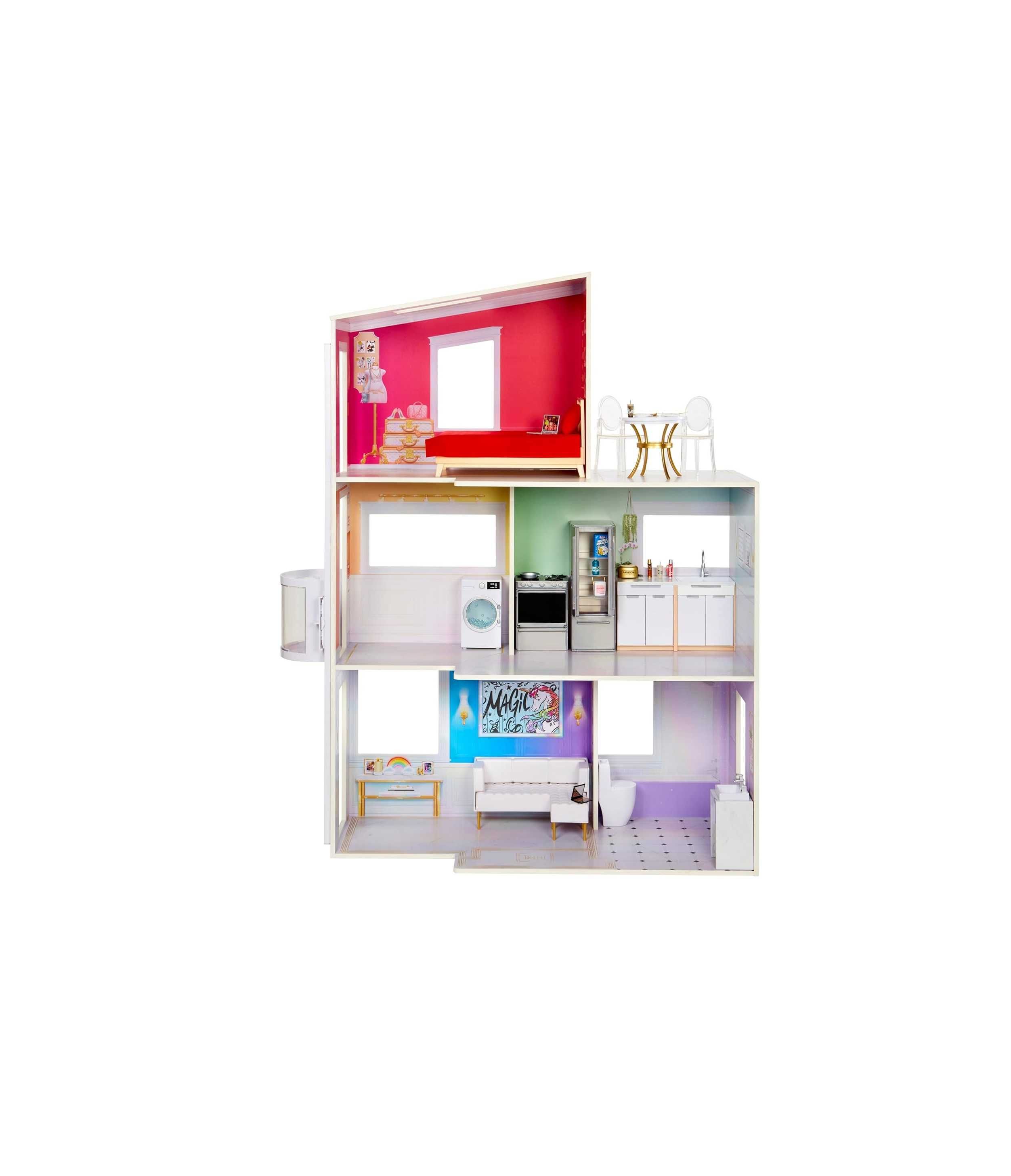 MGA Domek dla lalek Rainbow High Duży Townhouse ‎502203
