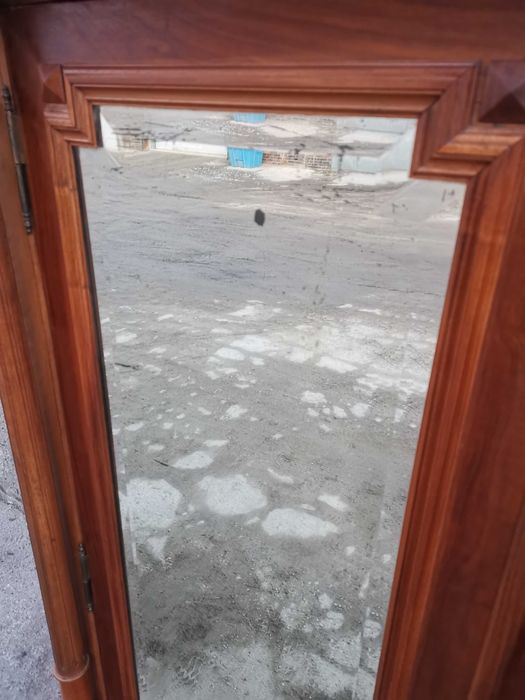 *Eklektyczna szafa dwudrzwiowa z lustrami 1900r.*transport