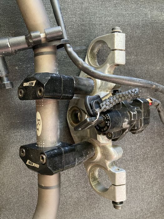 Frente, suspensão moto