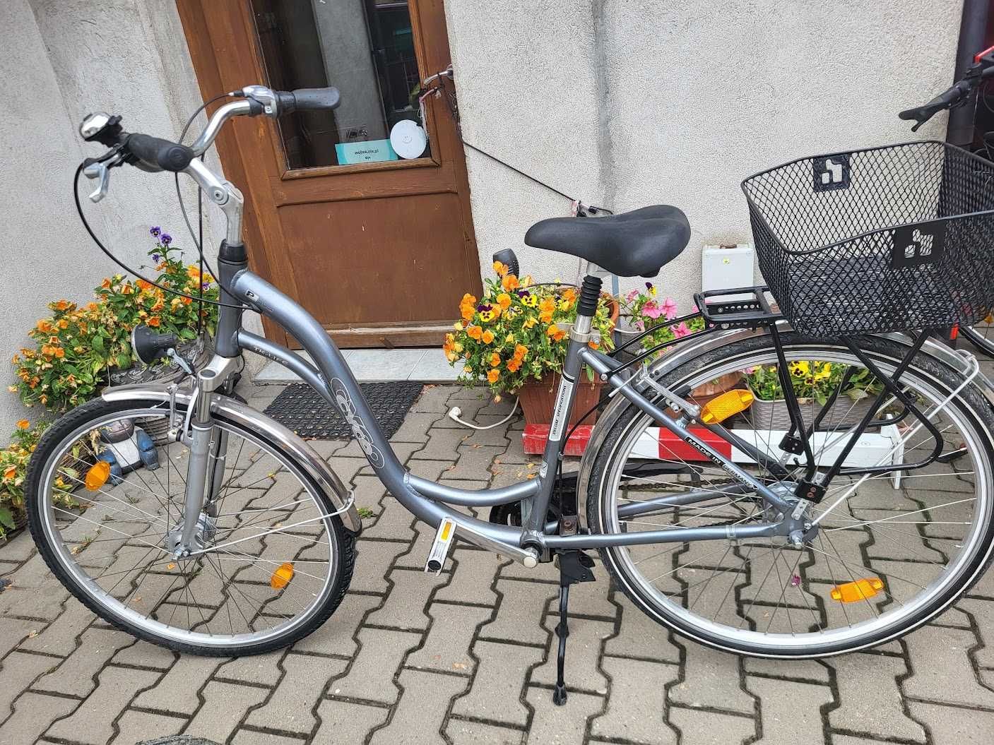 Rower miejski damka CYCO niemiecki dynamo w piaście
