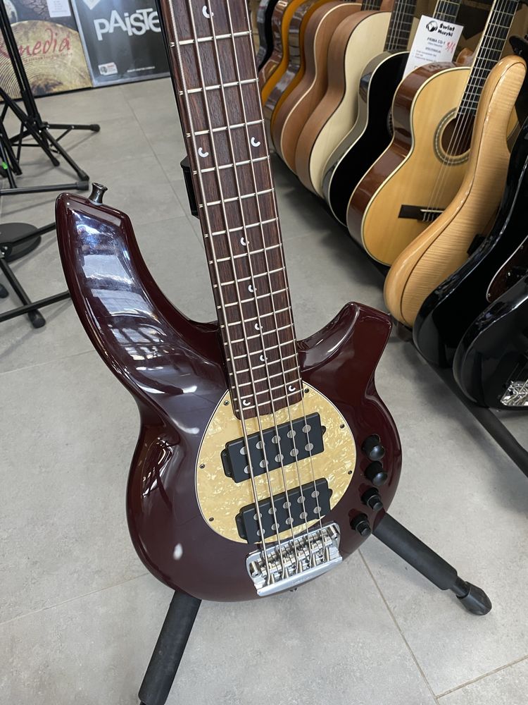 Music Man Bongo 5 Gitara Basowa + CASE + PAS SKÓRZANY
