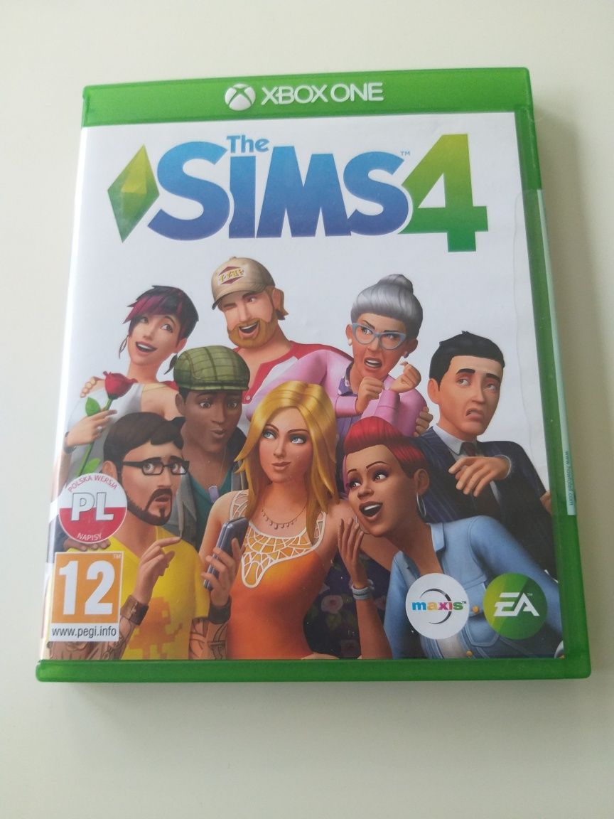 Gra The Sims 4 Xbox One Simsy XOne Series pudełkowa płyta PL