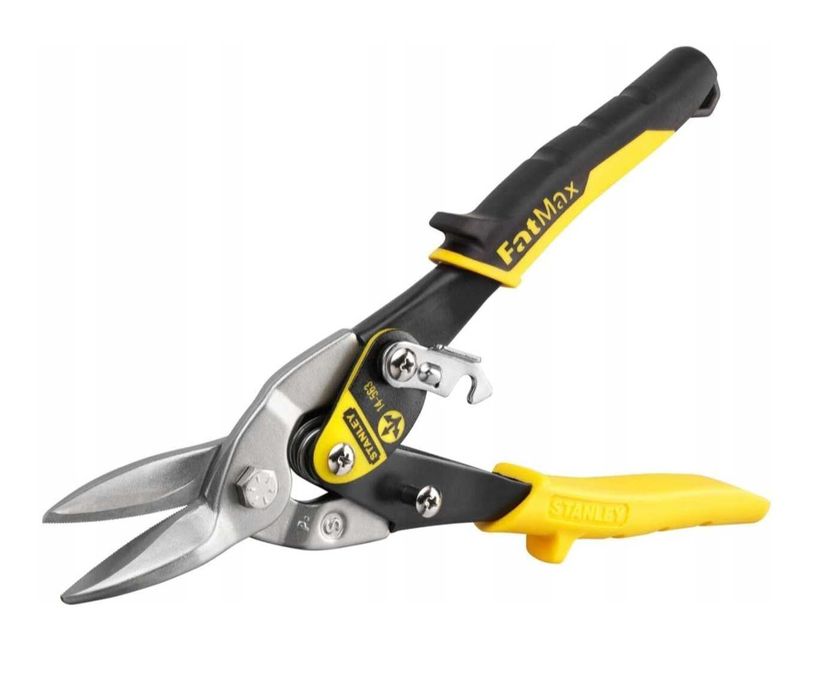 Nowe Nożyce do Blachy Proste Stanley Solidne do Cięcia Materiałów