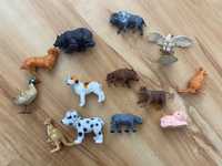 Figurki zwierzątek domowych, wiejskich i leśnych