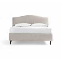 ROCOCO II łóżko tapicerowane w odcieniach beżu 160x200 cm PROMOCJA
