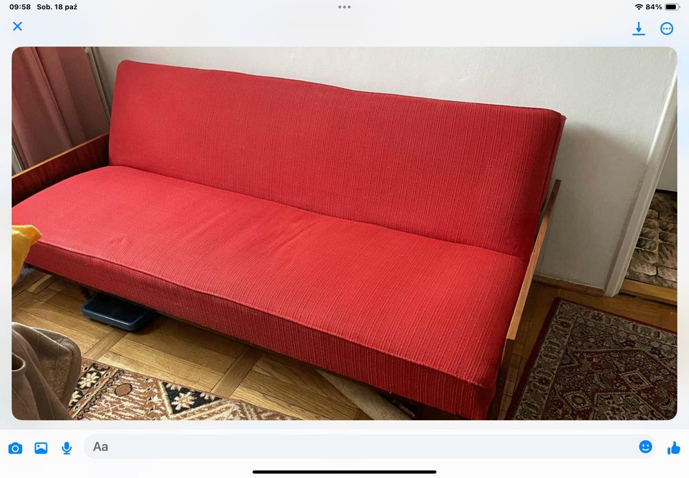 Oddam za darmo 2 wersalki i 2 fotele