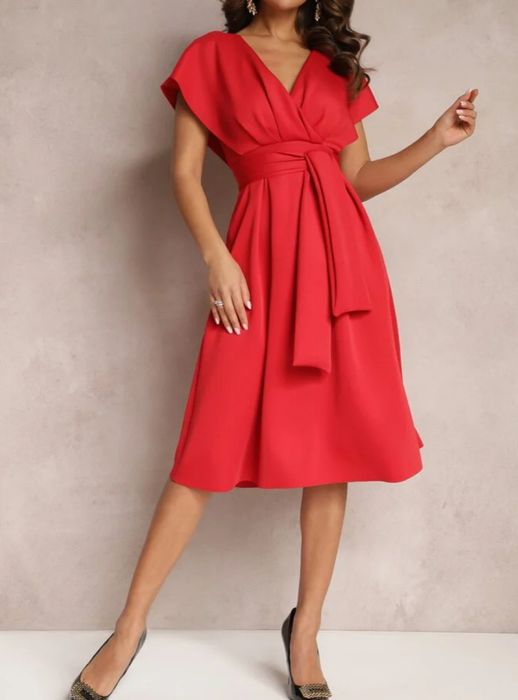 Nowa czerwona sukienka Renee r. 40 L /42