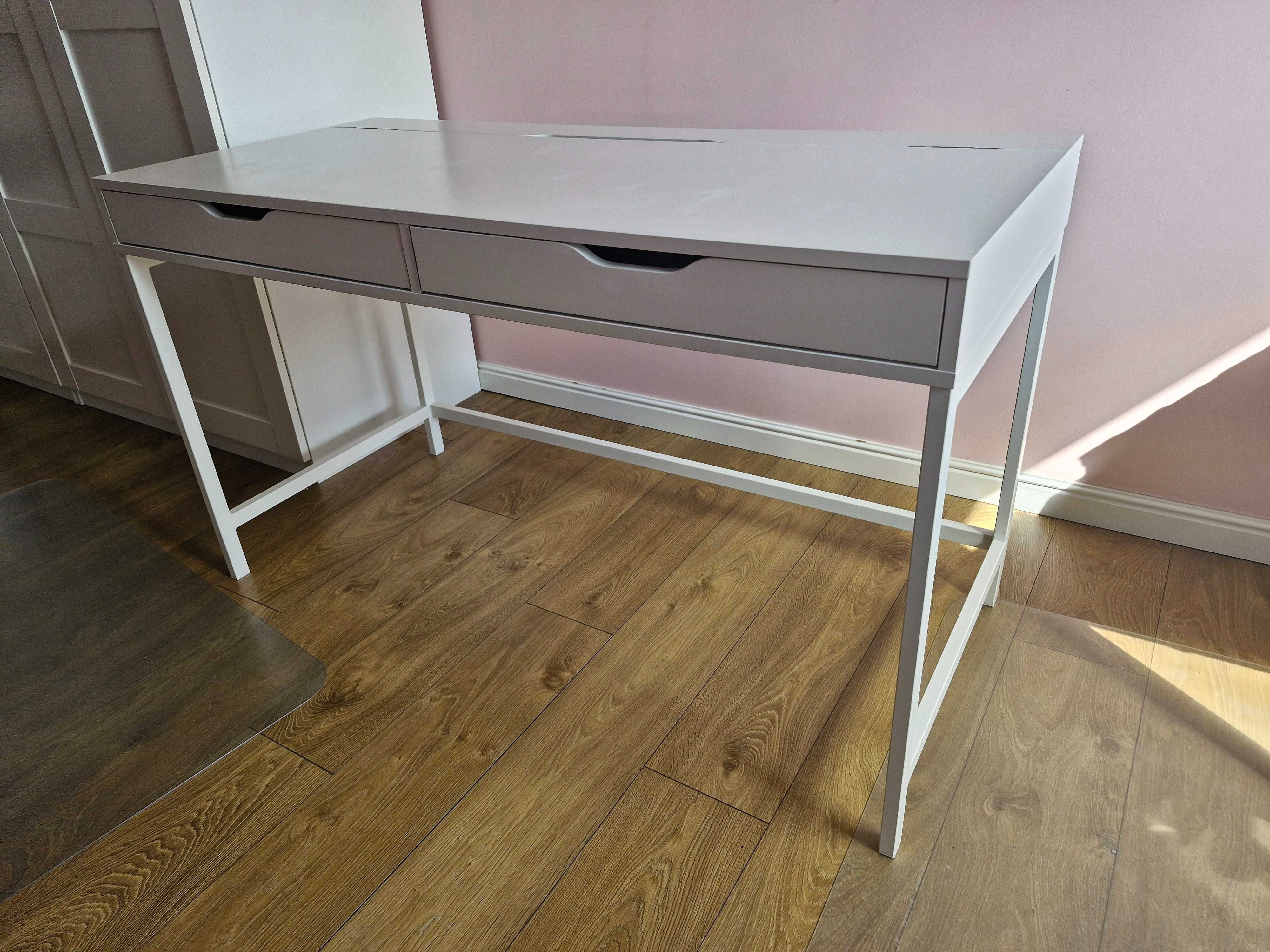 Biurko Alex Ikea białe 132X57