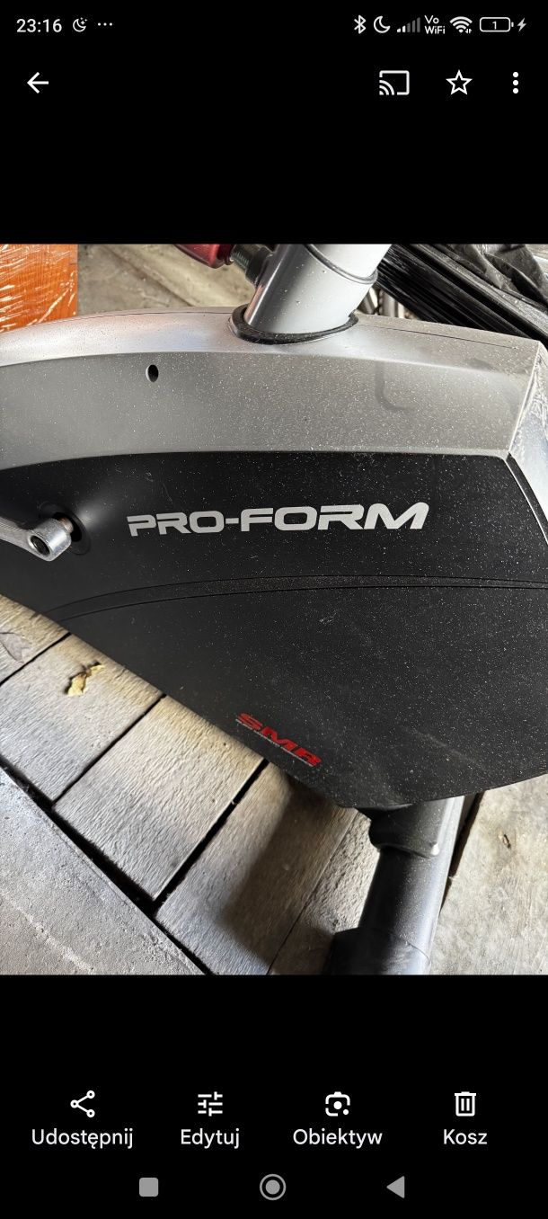 Rowerek stacjonarny Pro form