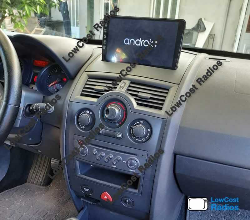 Auto Rádio 9' RENAULT MEGANE 2 | GPS ANDROID Bluetooth USB APPS WIFI