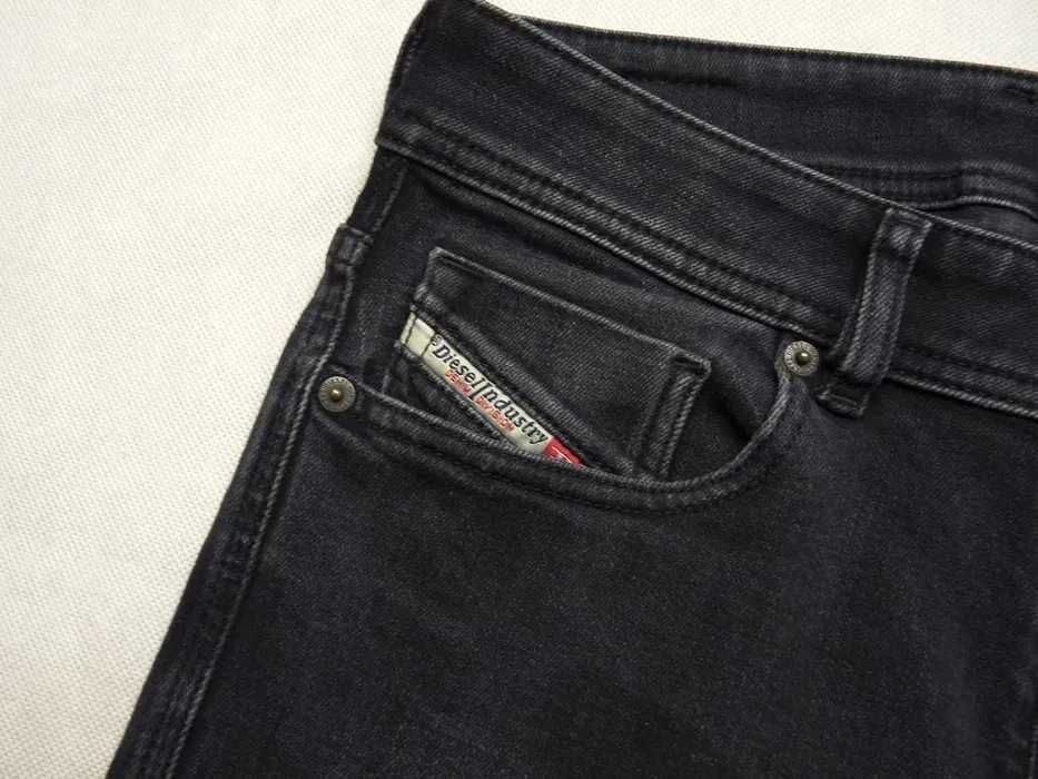 DIESEL SLEENKER X W30 L34 czarne opium rick owens rurki skinny slim