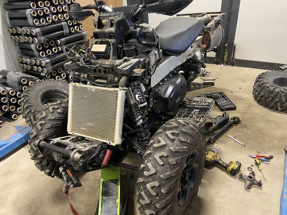 Wariator sprzęgło dyfer wspomaganie DPS can am outlander g2 1000 xtp