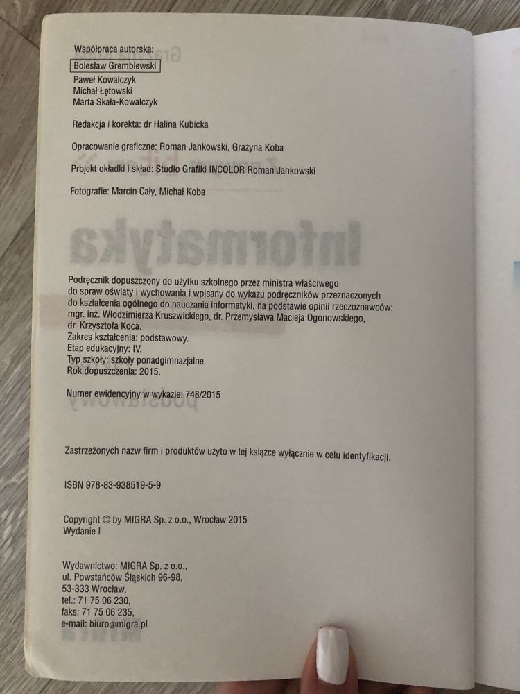 Informatyka z nowym bitem MiGra