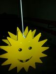 Vendo candeeiro formato sol,da marca MASSIVE