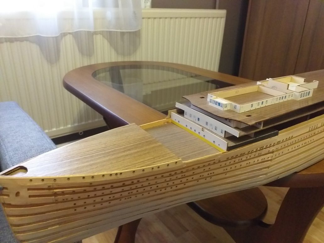 Model Titanica skala 1:250 kol.Hachette