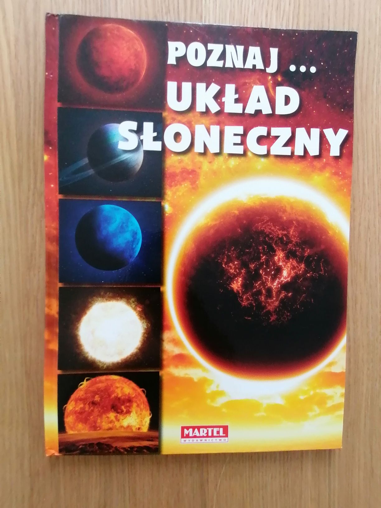 Książka dla dzieci "Poznaj układ słoneczny"