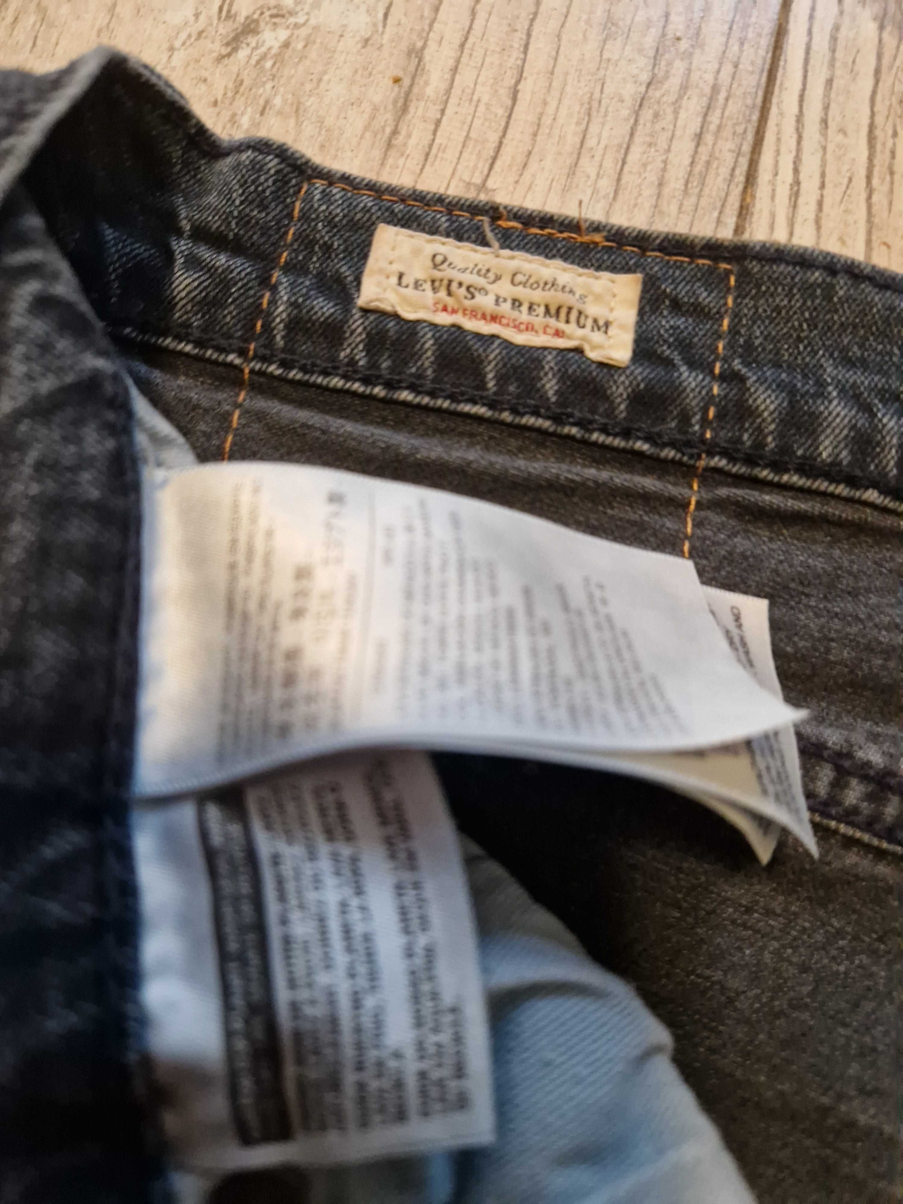 Spodnie jeans Levis 502 Premium 34/34