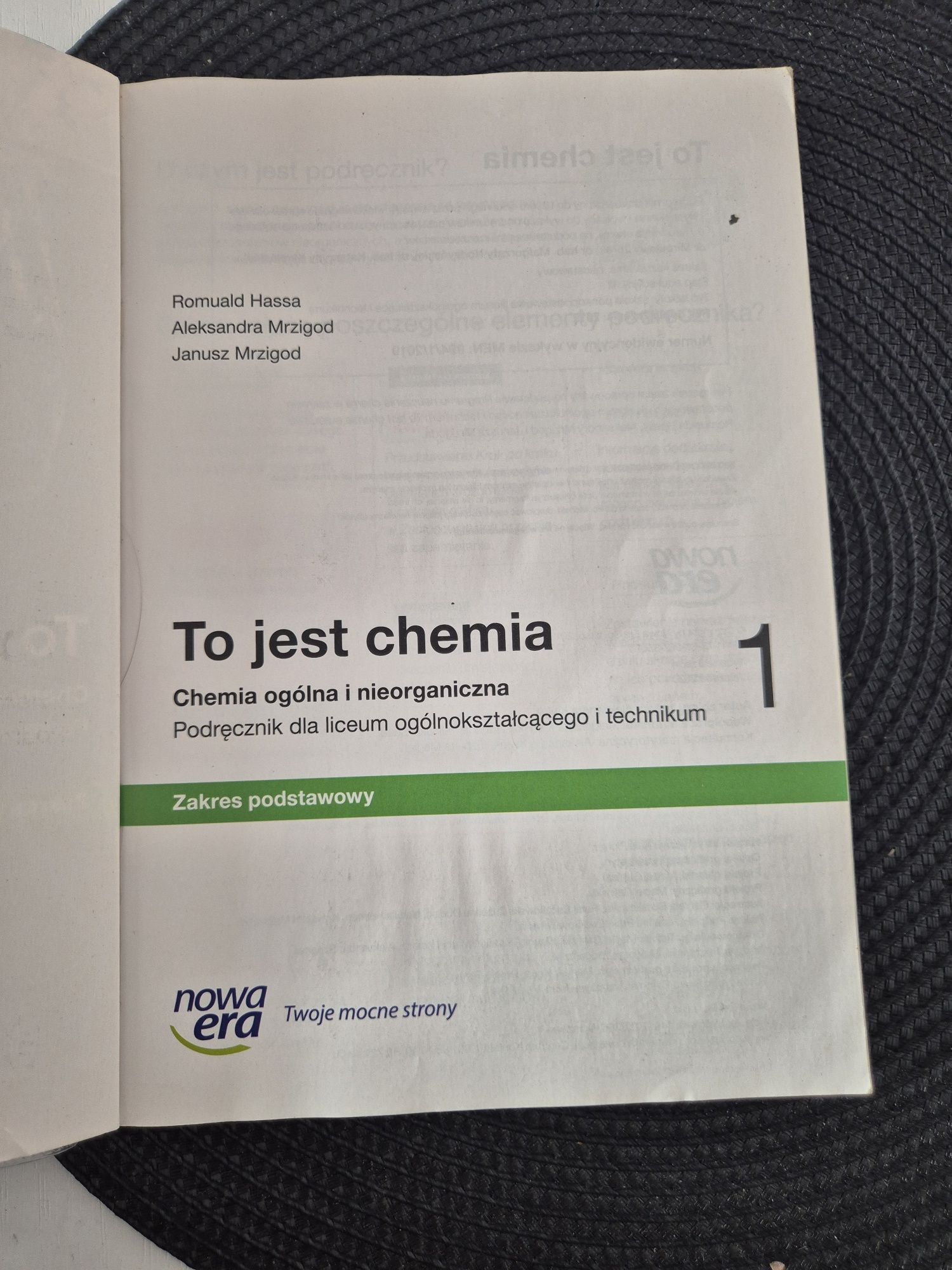 Podtecznik to jest chemia