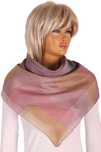 B-6638 Chusta apaszka JEDWAB NATURALNY ręcznie malowany silk 90x85