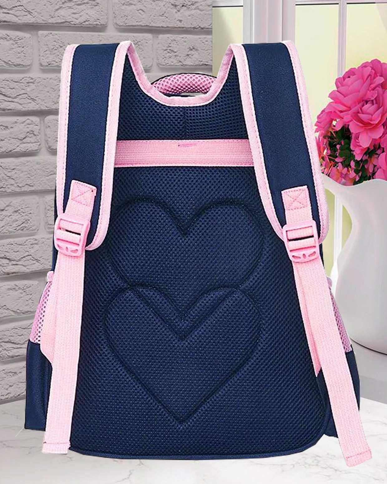 Рюкзак школьный для девочки 1 2 3 класс, ортопедический портфель
