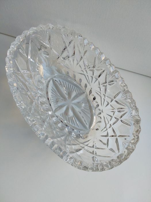 Кришталь Ваза/салатник/цукерниця/конфетница СССР Хрусталь