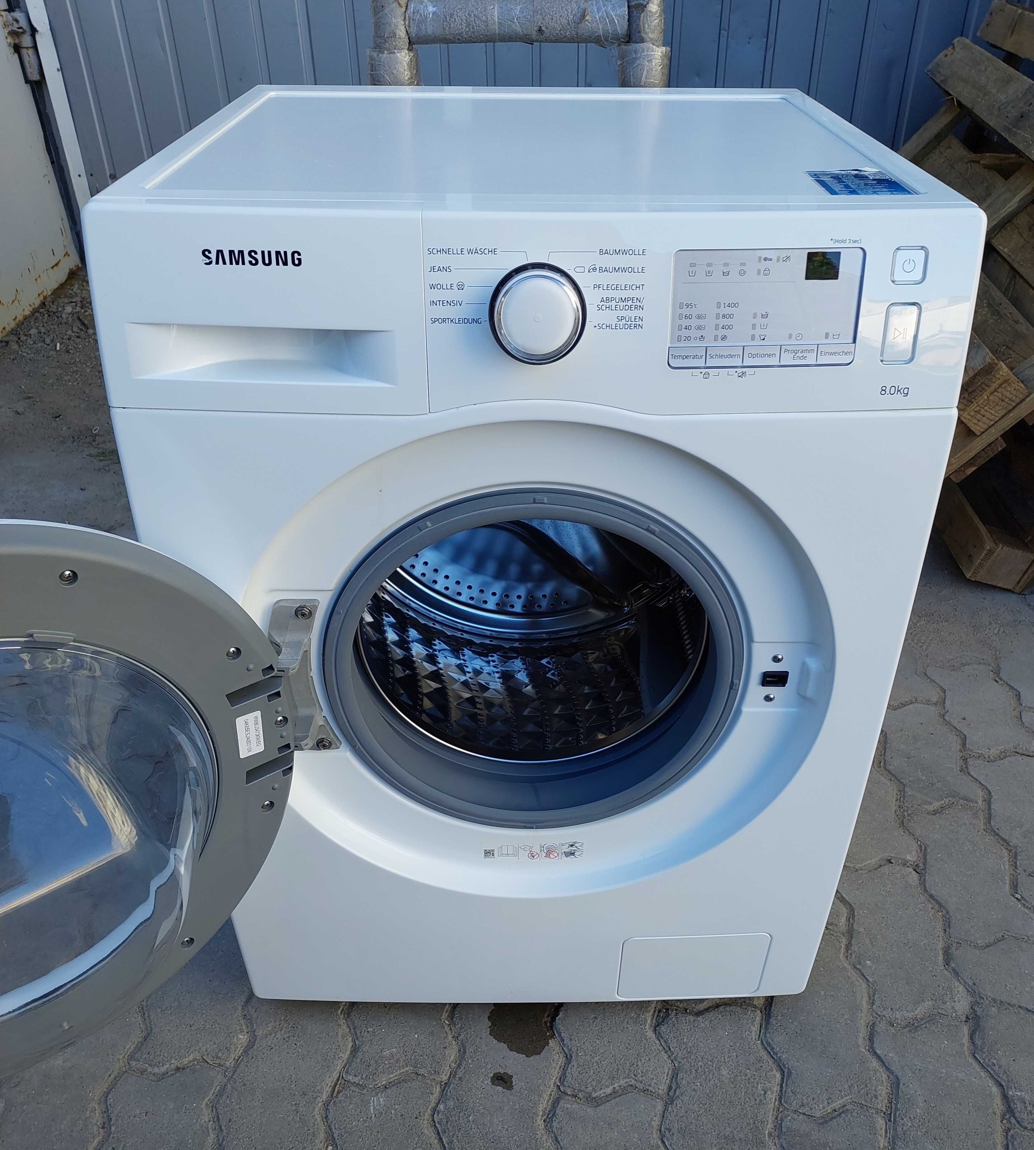 Стиральная машина б/у Самсунг Samsung WW80J3473KW 8кг А+++ инвертор