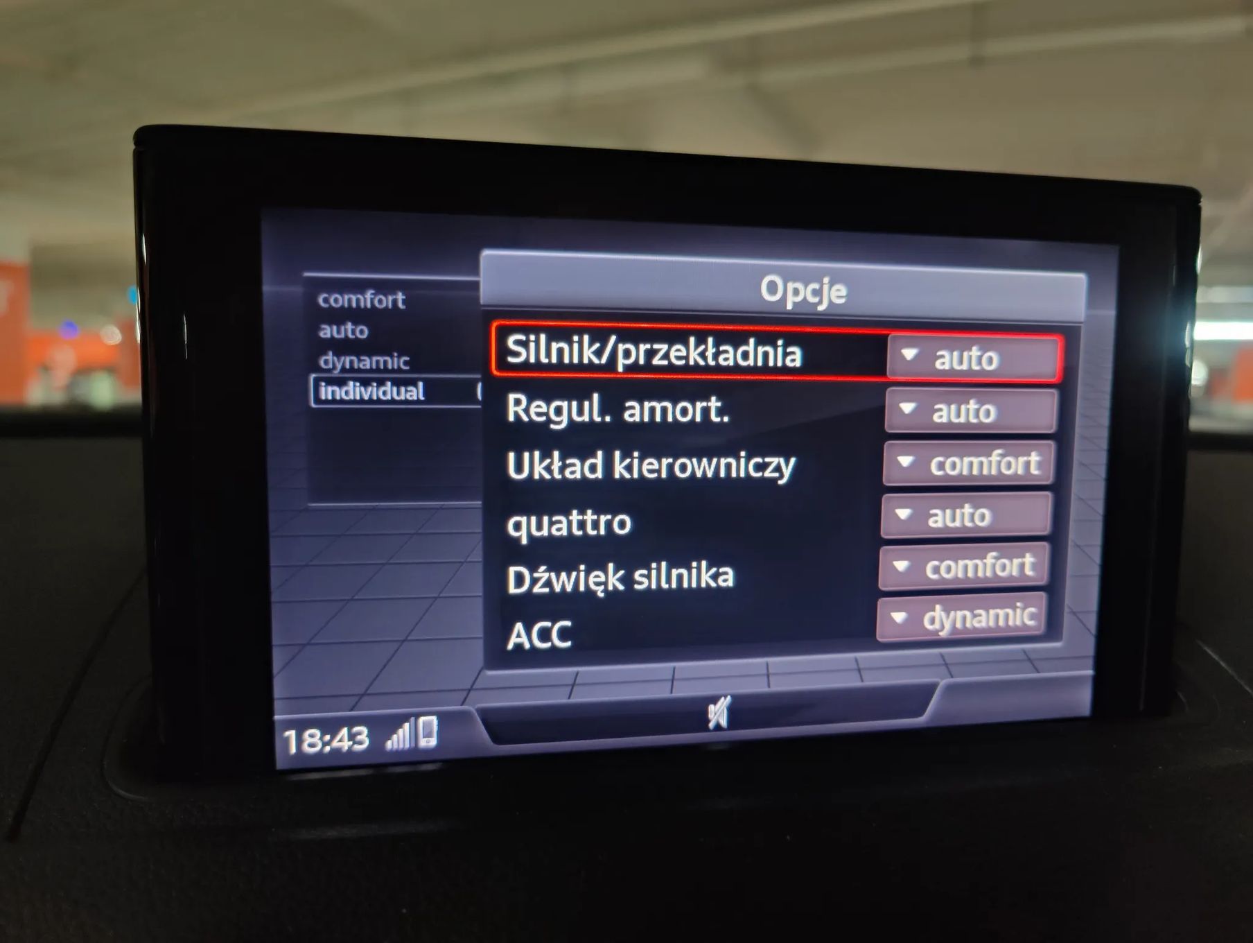 Audi RS3 Sportback Audi RS3 2018r salon Polska, Matrix LED, Android Auto, doinwestowany.