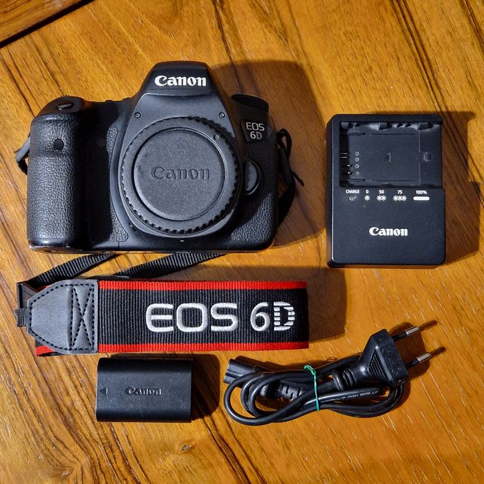 Pełna klatka Canon 6D od prywatnej FF 87000 klatek