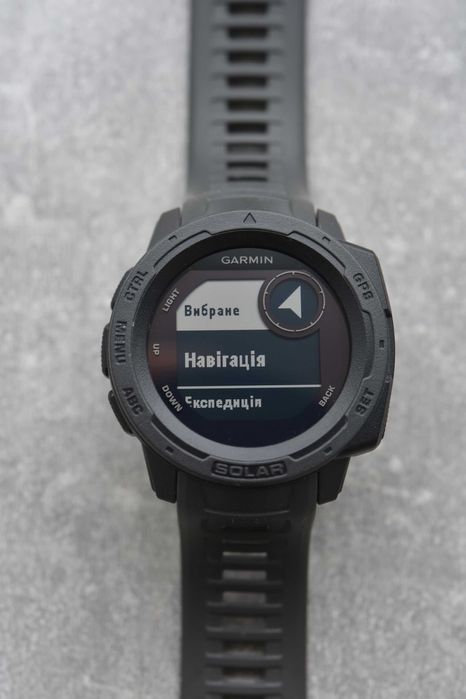 Instinct Solar Garmin Graphite ідеальний стан