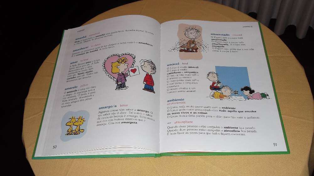 livro o Dicionário do Charlie Brown