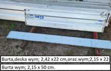 Burty Aluminium  kiper wywrot skrzynia kontener