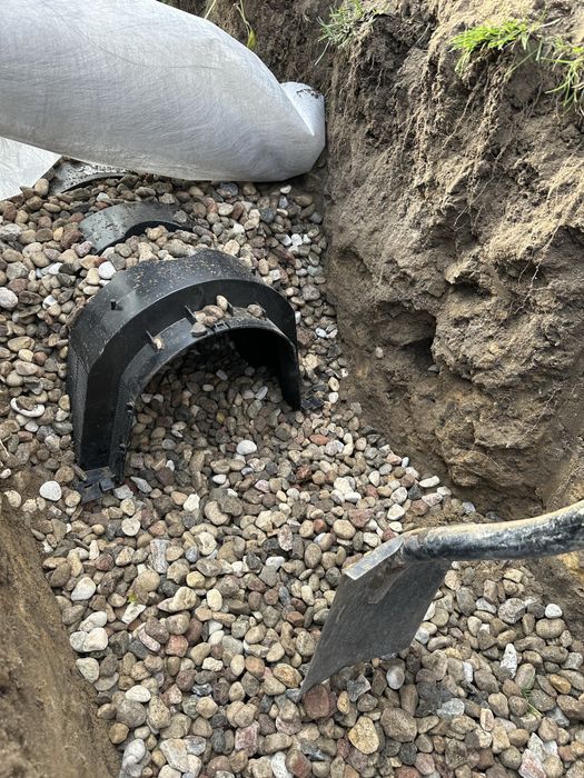 Uslugi minikoparką oczyszczalnie scieków