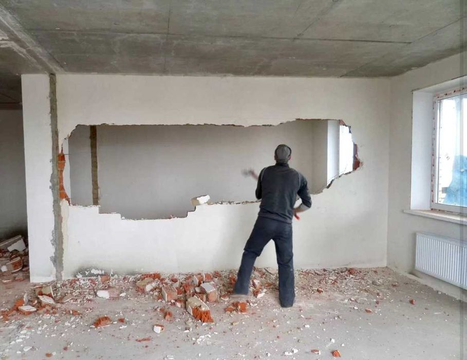 Работаем Быстро и Недорого. Все демонтажные работы в Запорожье 24/7