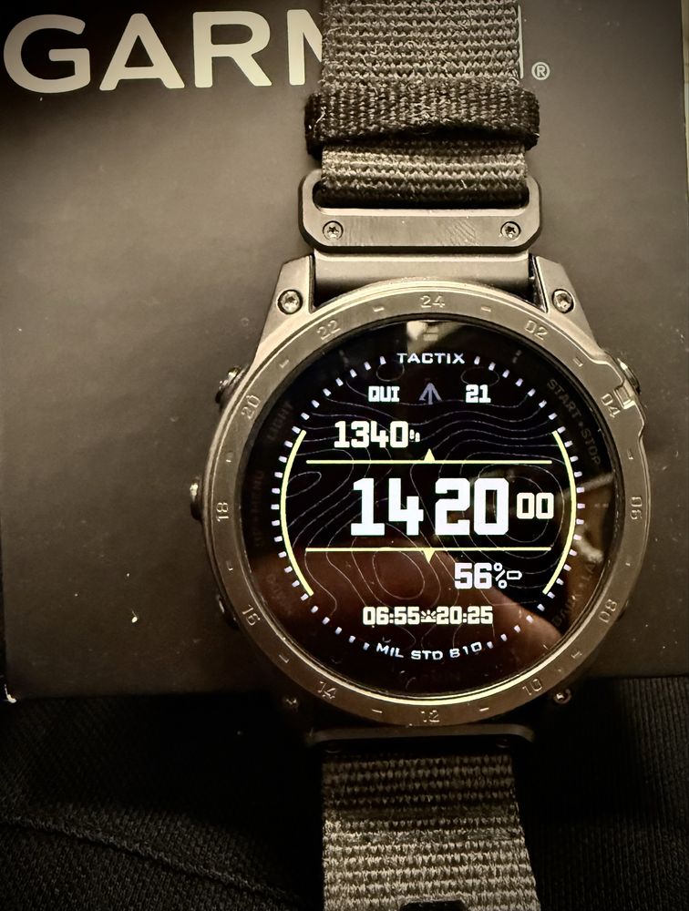 Garmin Tactix 7 Amoled Shapira titanium 51mm