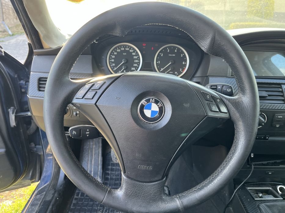 Kierownica bmw e60 e61 przed lift kluczyk poduszka air bag