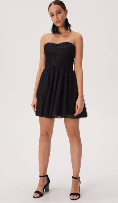 NOWA Sukienka z odkrytymi ramionami r. L