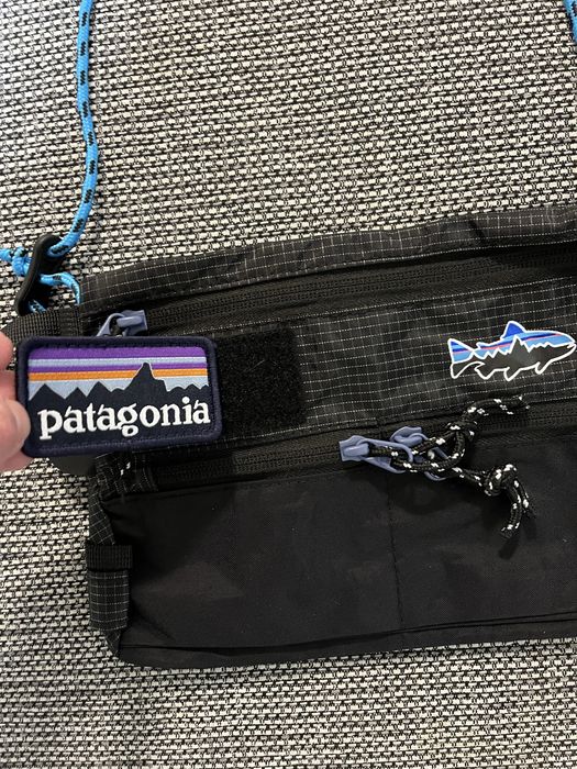Czarna torba Patagonia Crossbody saszetka torba na pas  outdoorowa