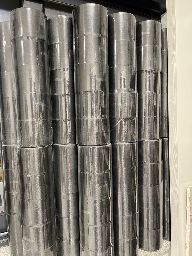 Rolos de cetim textil