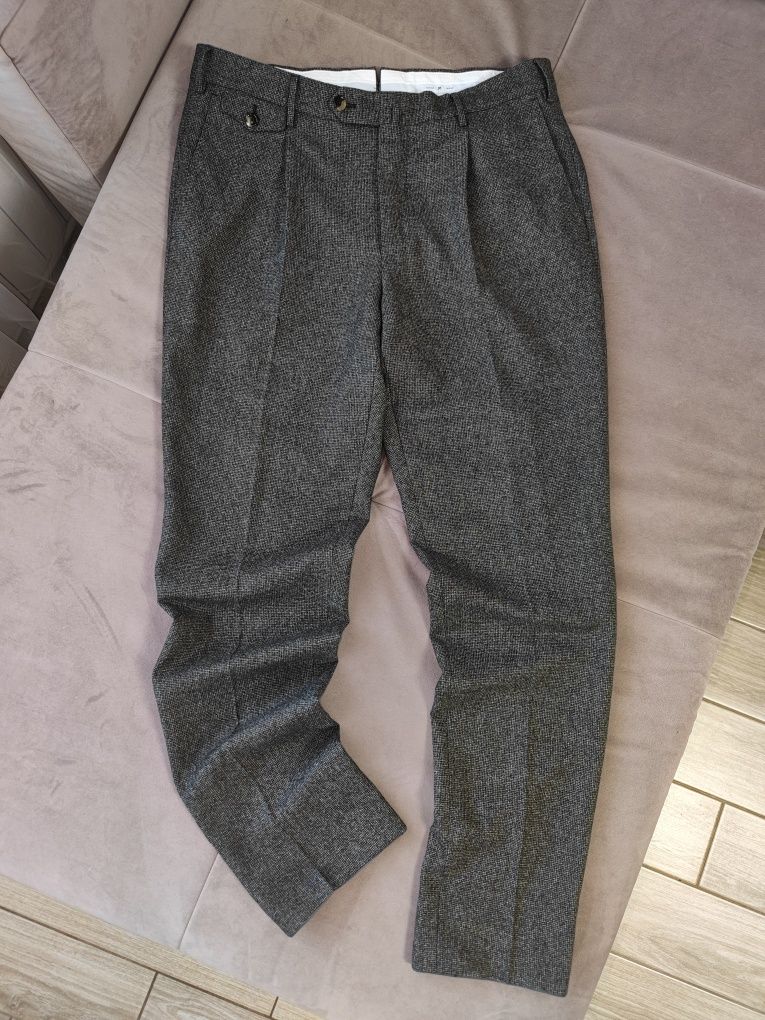 Італійські вовняні брюки PT Torino Gentelman fit wool trousers