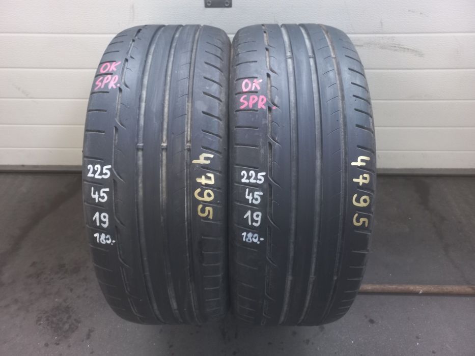 Opony letnie Dunlop 225/45/19 96W