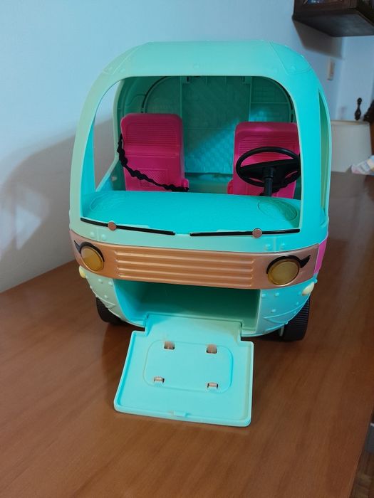 Caravana boneca lol com luzes