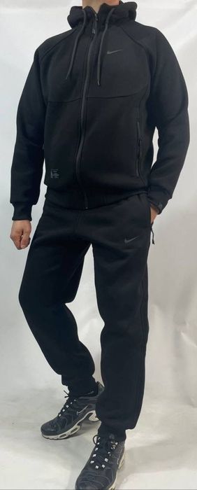 Мужской спортивный костюм Nike зимний на флисе