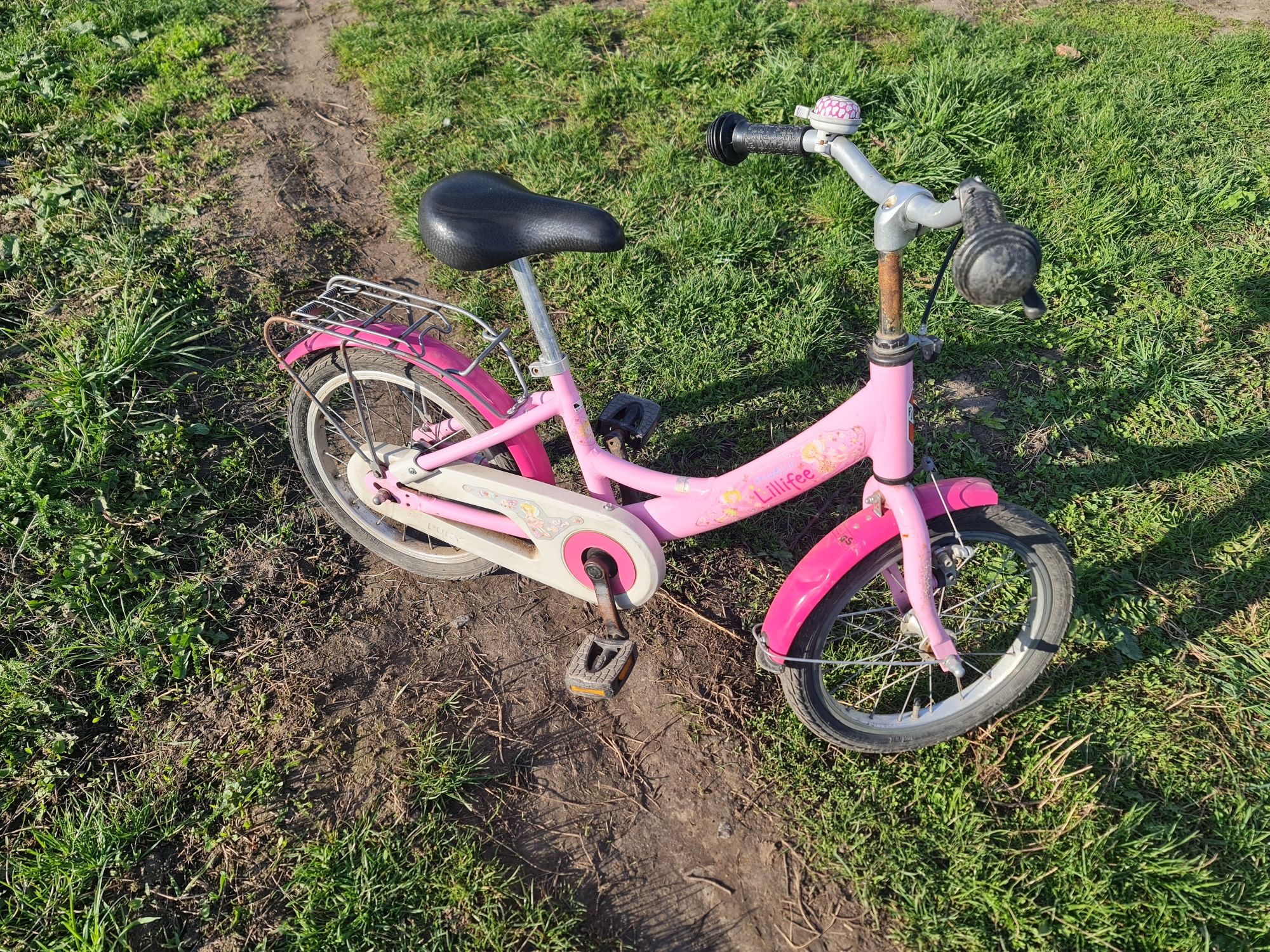 Дитячий велосипед для дівчинки. 16 колеса